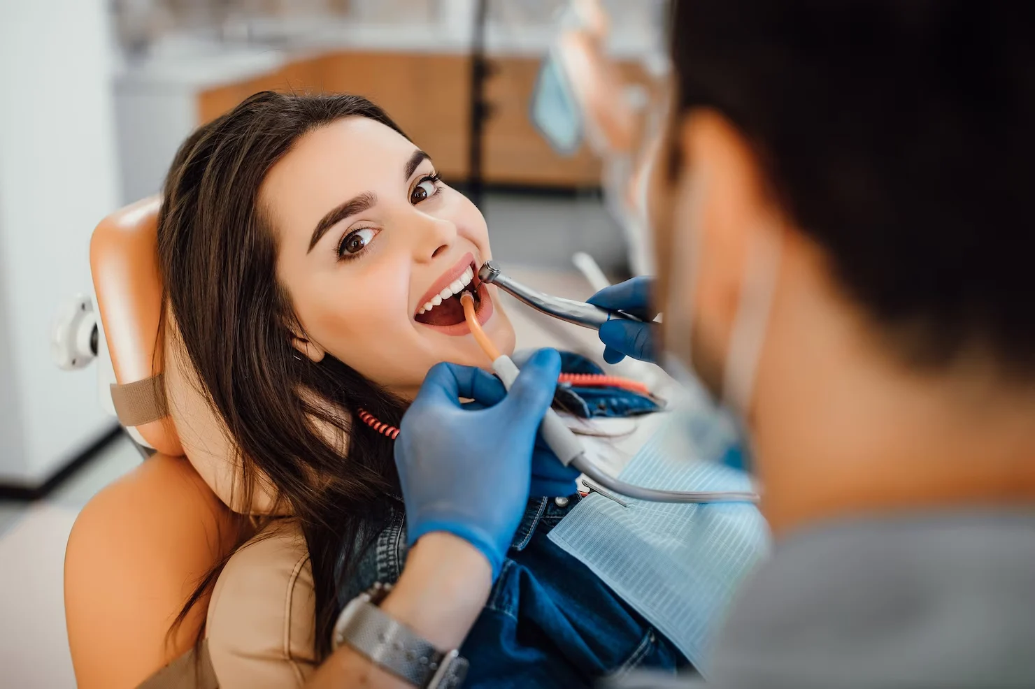 YOU GET TEETH CLEANING