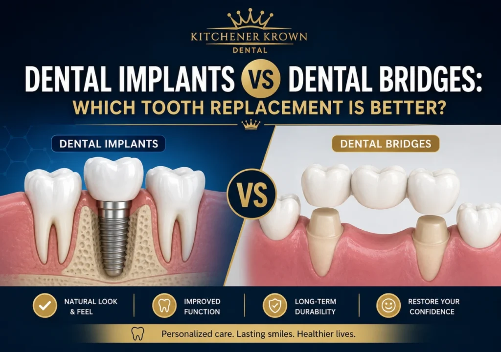 dental implants vs dental bridges